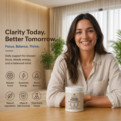 Laser Sharp Focus - No Jitters. No Burnout