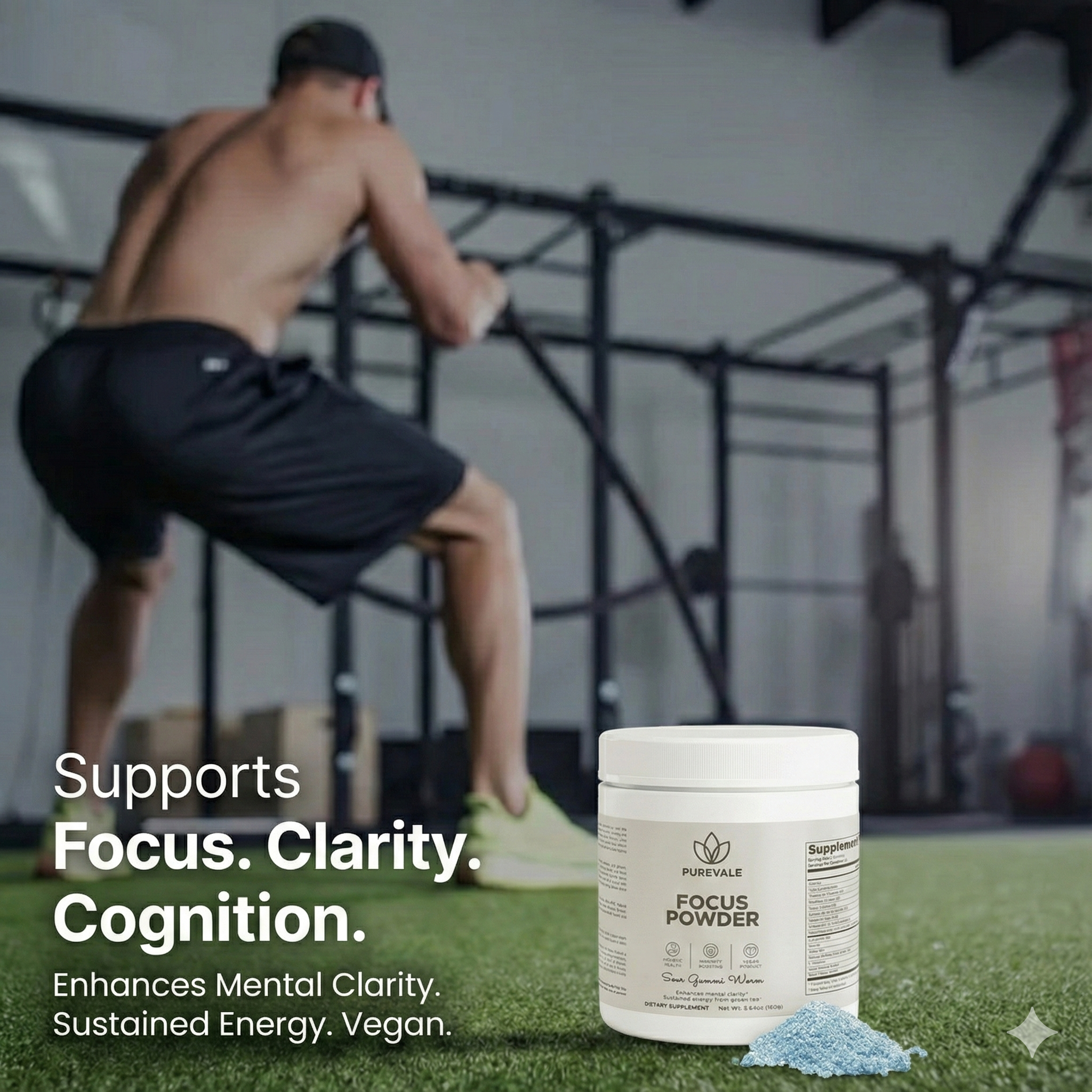Laser Sharp Focus - No Jitters. No Burnout